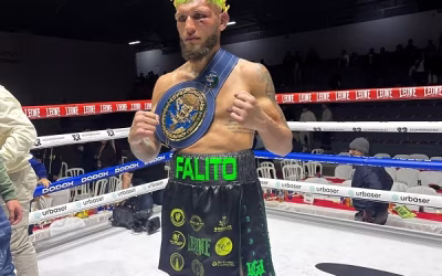 Falito Acosta crowned European lightweight champion
