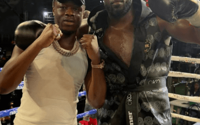 Okolie overwhelms Tetteh in two one-sided rounds in Lagos