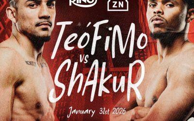 Teofimo Lopez vs Shakur Stevenson set for 140‑pound clash on January 31
