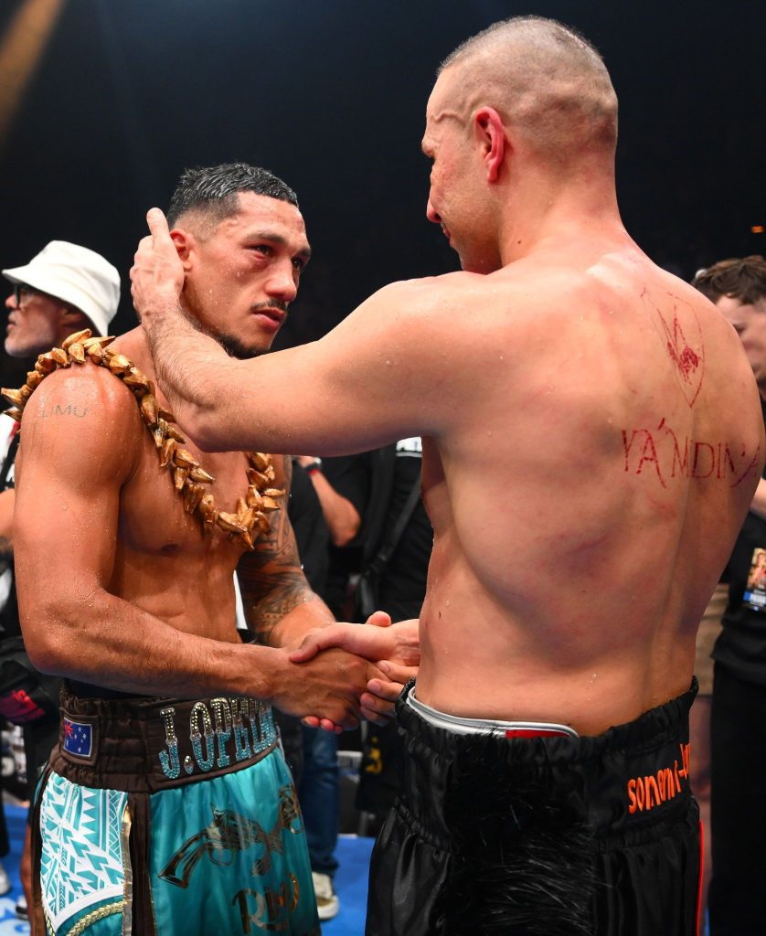 Opetaia retains against Cinkara